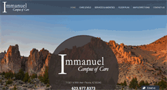 Desktop Screenshot of immanuelcares.com